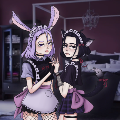 Арт "Горничные"