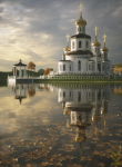 Церковь у озера.