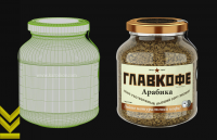 Банка с кофе "Главкофе"