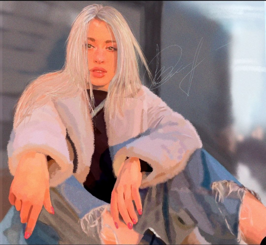 портрет - девушка