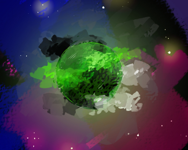 Планета моего персонажа.