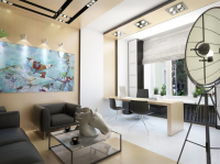 Кабинет руководителя в современном стиле