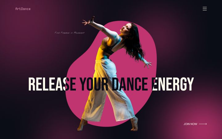 Concept for dance school