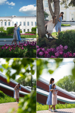 в солнечный день