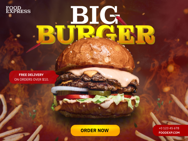 Баннер для "FoodExpress"