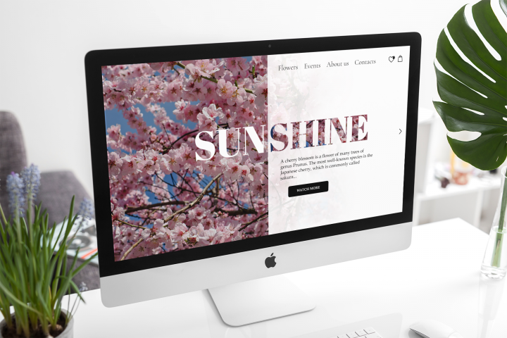 Дизайн лендинга