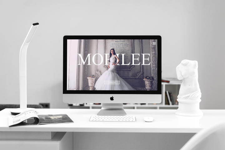 Дизайн сайта свадебного салона