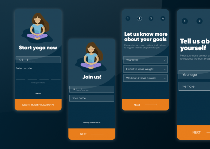 Приложения Йога