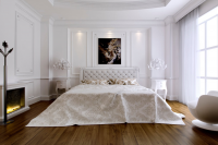 Дизайн спальни (3d визуализация)