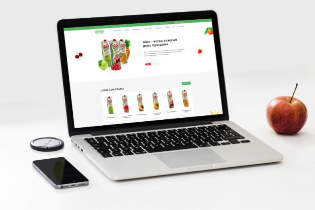 WebSite (Bliss) UI/UX Design