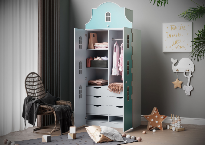 Визуализация десткого шкафа