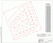 Координаты участков (межевание)