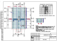 Дом из бруса - план стропил