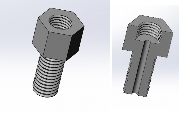 Переходник для манометра М12х1,5 - М12х1,75