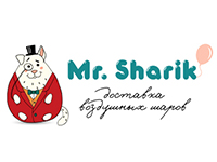Логотип для Mr. Sharik - доставка воздушных шаров