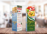 Тейбл-тент ресторана «Бюргер»