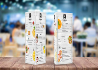 Тейбл-тент для кафе «Кофеин»