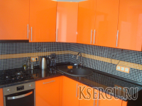 кухня ПФХ оранж