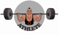 Логотип для фитнес-клуба "Athlete"