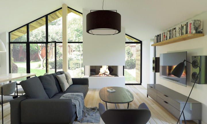 Серия частных загородных домов