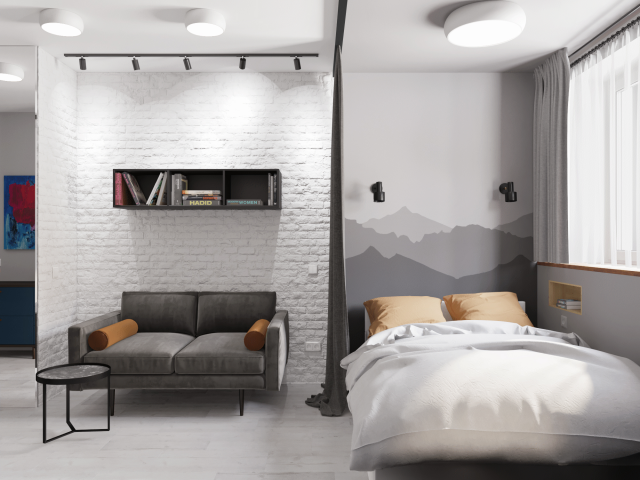 Квартира 30 м2, район Ленинские горки