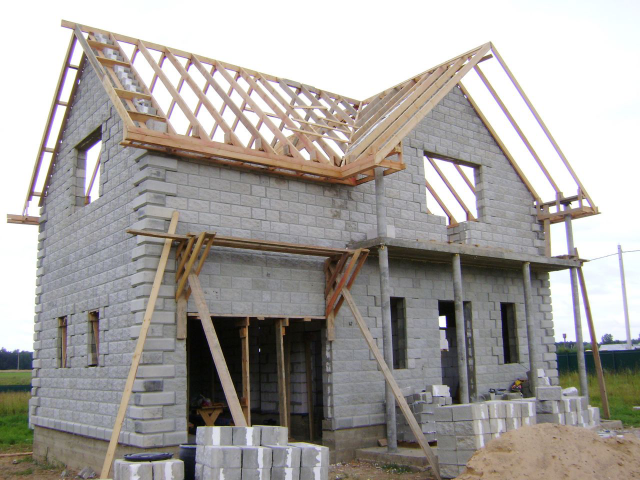 Строительство частного дома