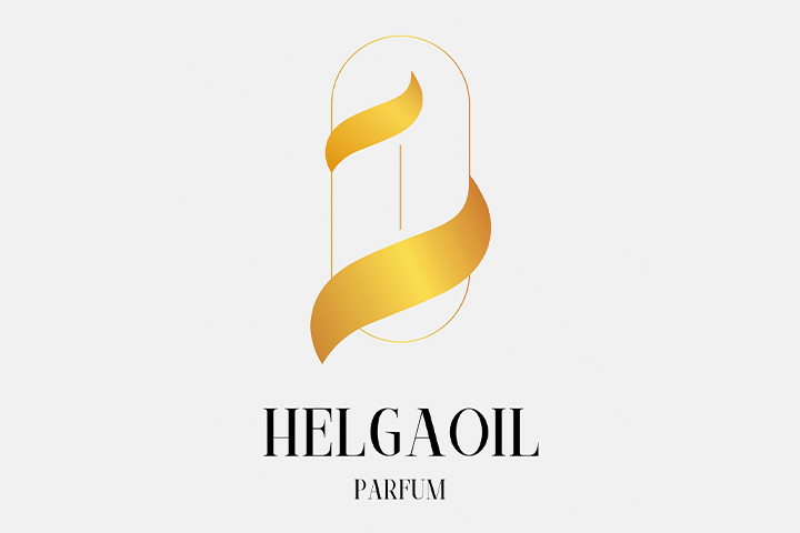Логотип для магазина парфюма "HELGAOIL"