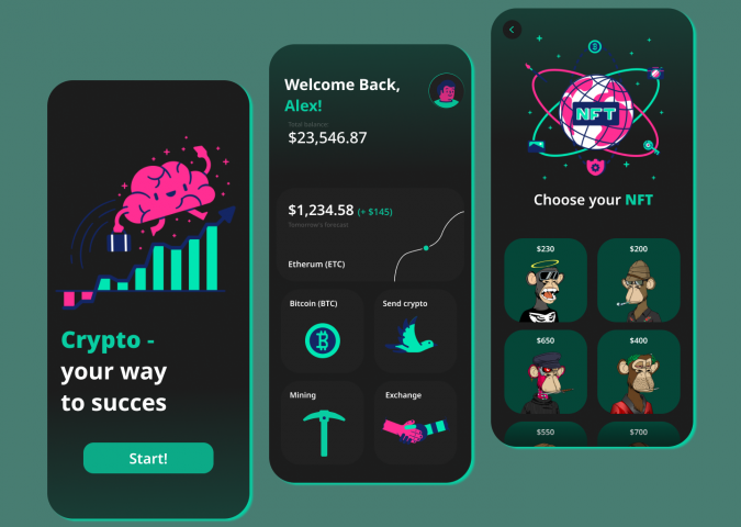 NFT App Concept