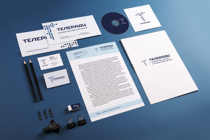 Разработка фирменного стиля для компании ТЕЛЕРАДЦ