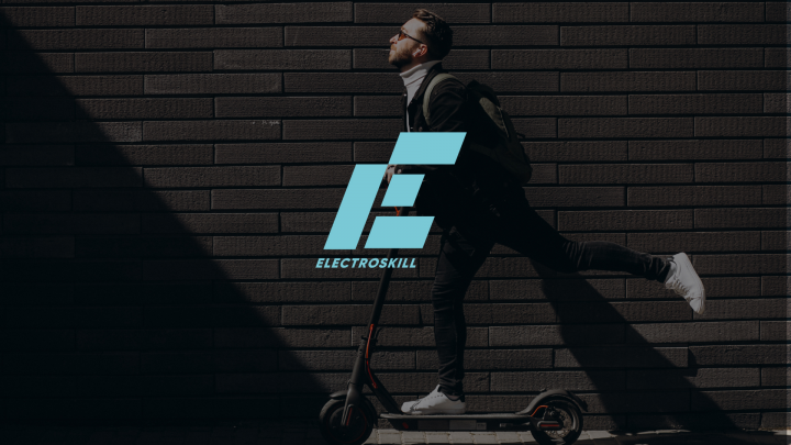 логотип для мастерской по ремонту электросамокатов