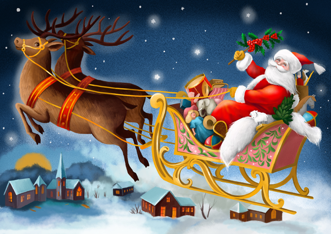 Новогодняя упаковка пряника