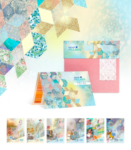 Полиграфия для коллекции тканей