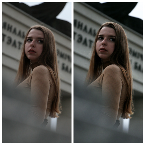 ретушь, цветокоррекция