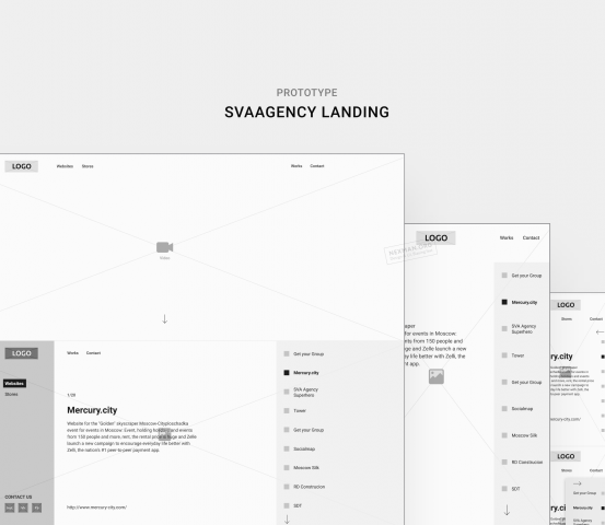 Лендинг постраничный