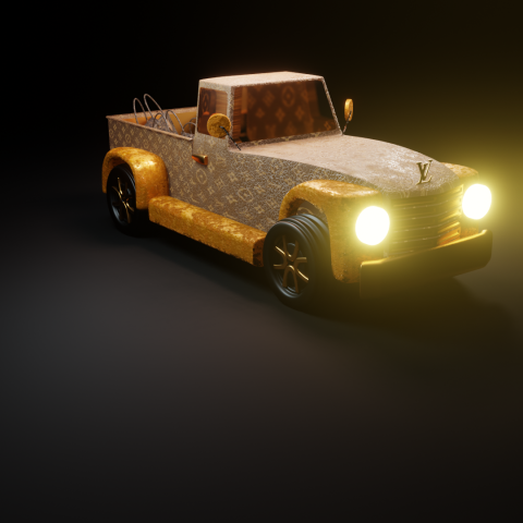 Truck of Louis Vuitton