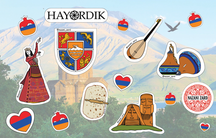 Armenian stickers