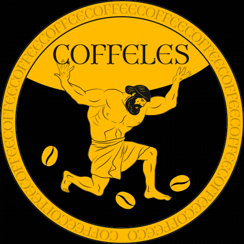 Brand name and logo for coffee point