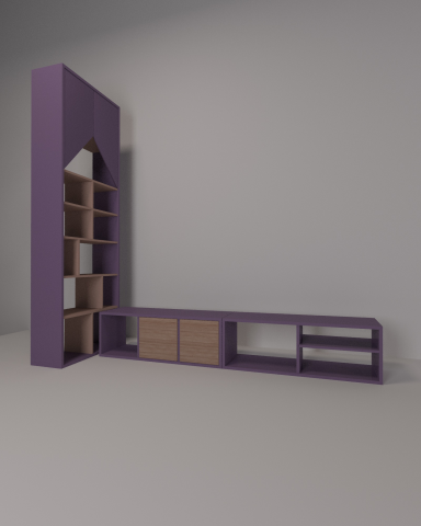 Стеллаж в детскую