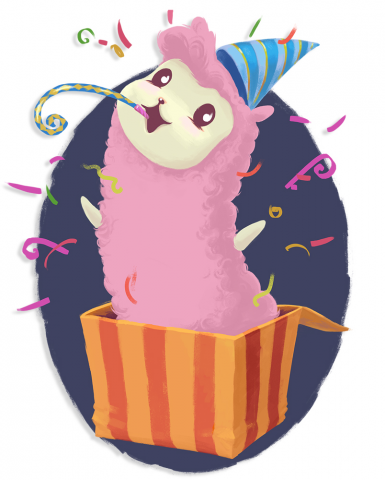 «Alpaca Time» стикер