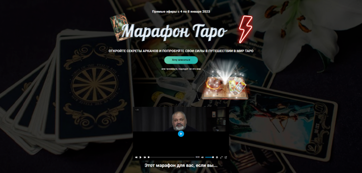 Вёрстка Марафона