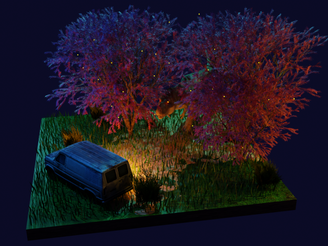 3D Low poly