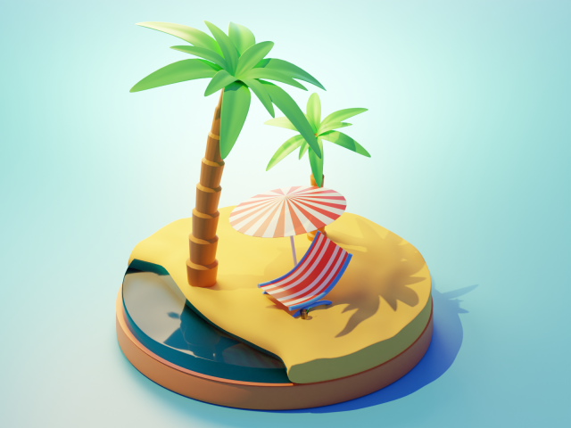 3D Low poly