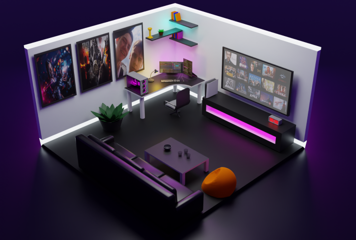 3D Low poly