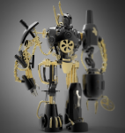 стимпанк робот