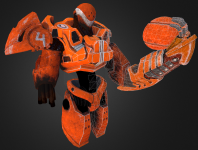 Робот футболист(модель для игры)