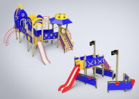 городок "Космос" и "Кораблик"