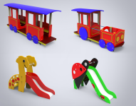 элементы городка