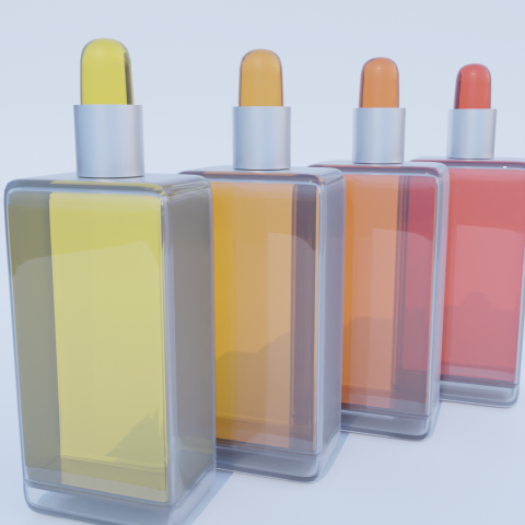 Бутылки духов