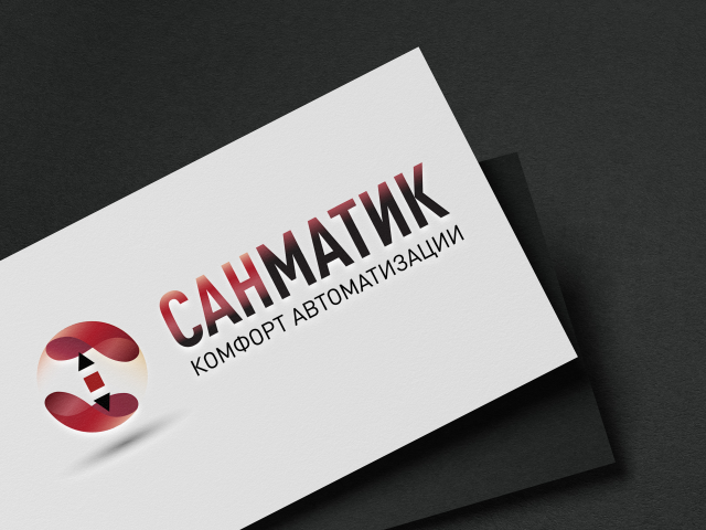 Разработка лого СанМатик
