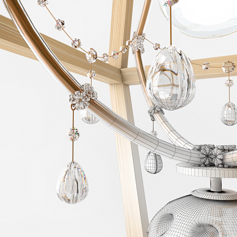 Фрагмент светильника.